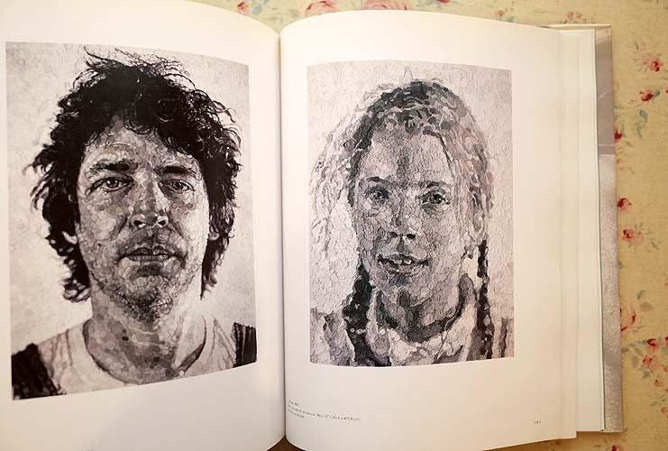 Amazon.co.jp: 13724/チャッククロース展 Chuck Close 1998年